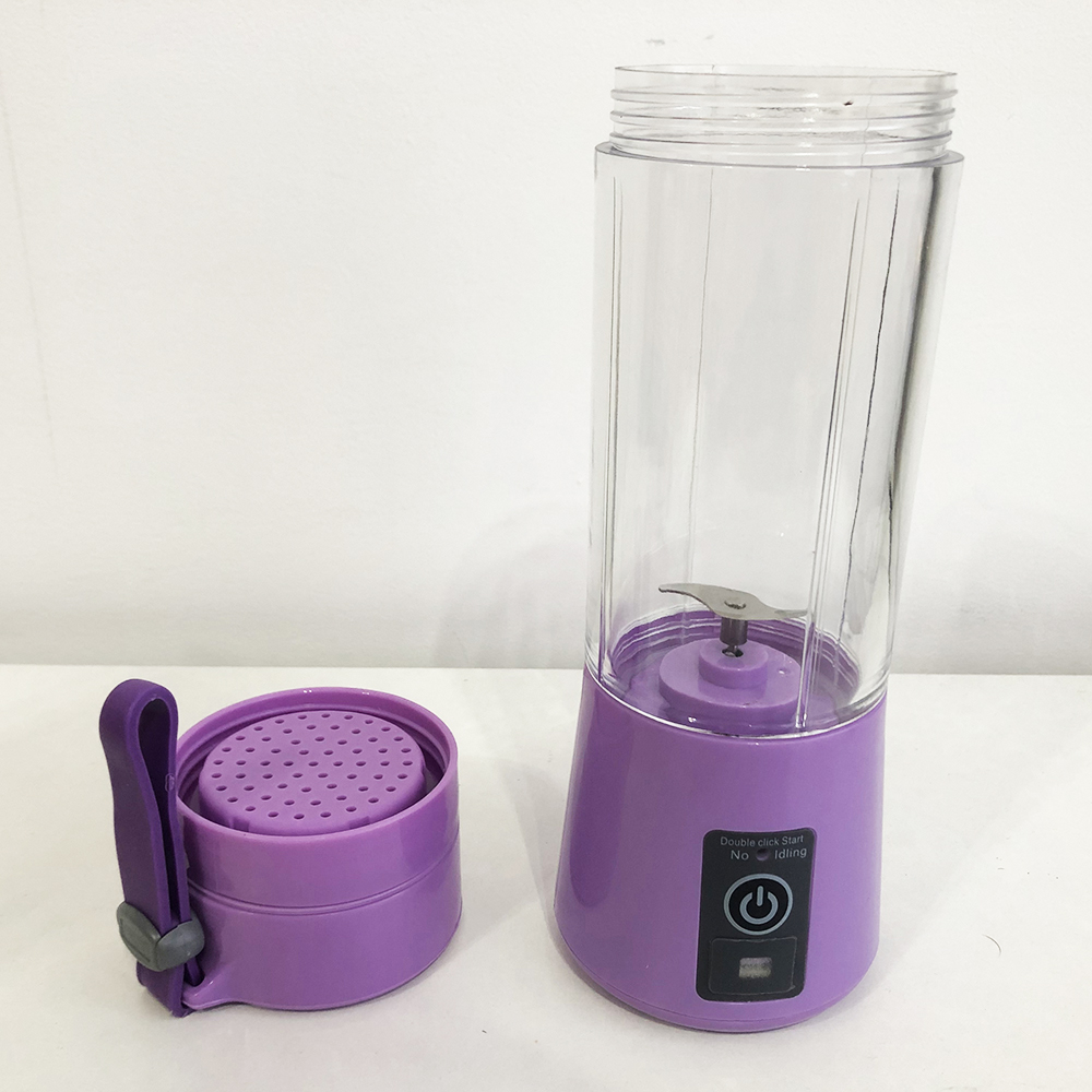 Блендер Smart Juice Cup Fruits USB. Колір фіолетовий - Зображення 6