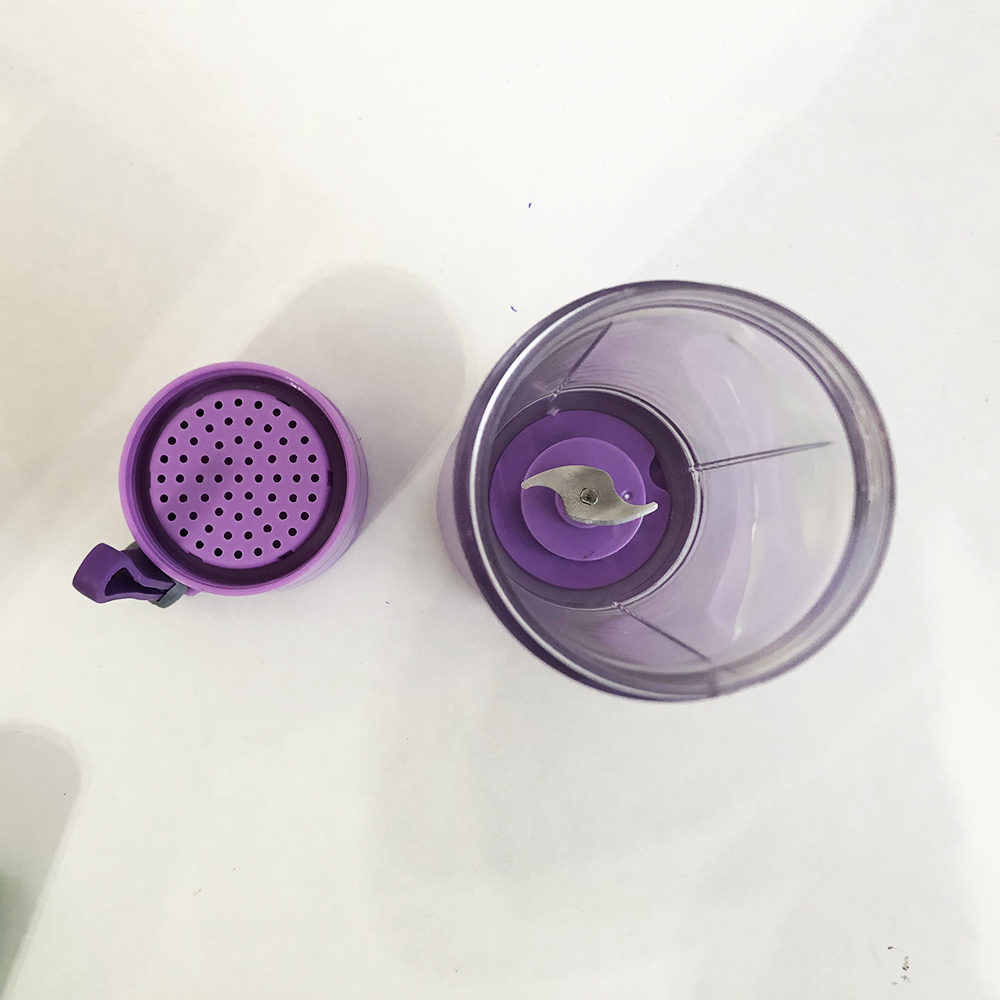 Блендер Smart Juice Cup Fruits USB. Колір фіолетовий - Зображення 7